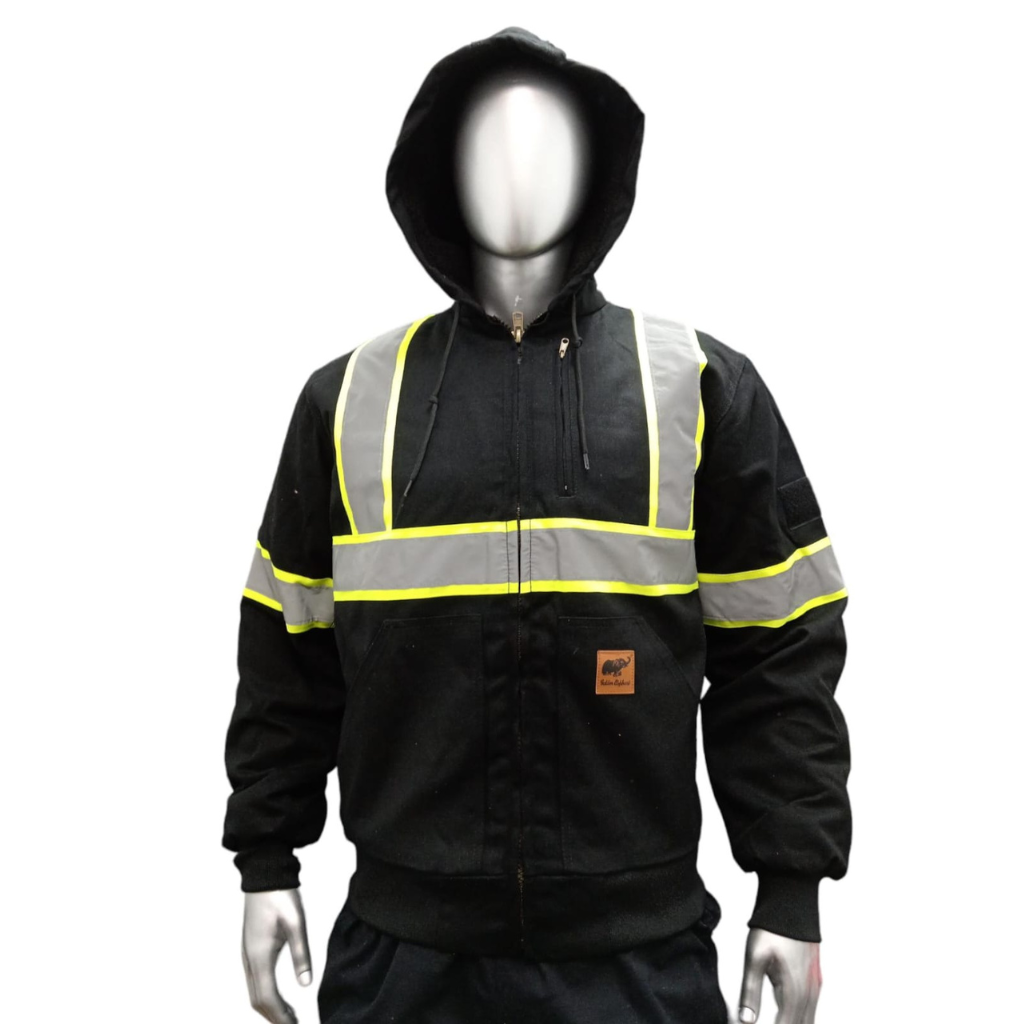 Jacket de lona reflectivo para trabajos en invierno