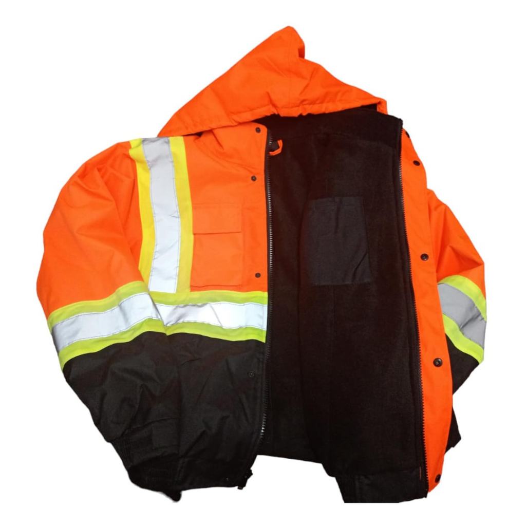 Jacket waterproof reflectante, trabajos de invierno