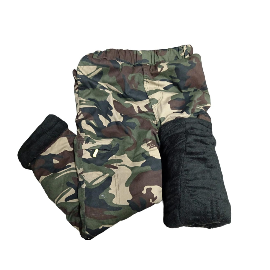 Pants cargo polar con fleece, para invierno extremo