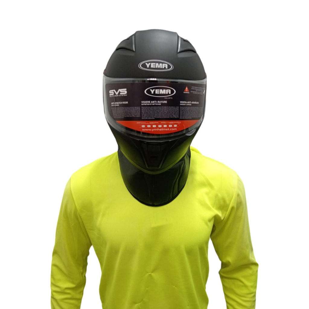 Casco para motociclista YEMA