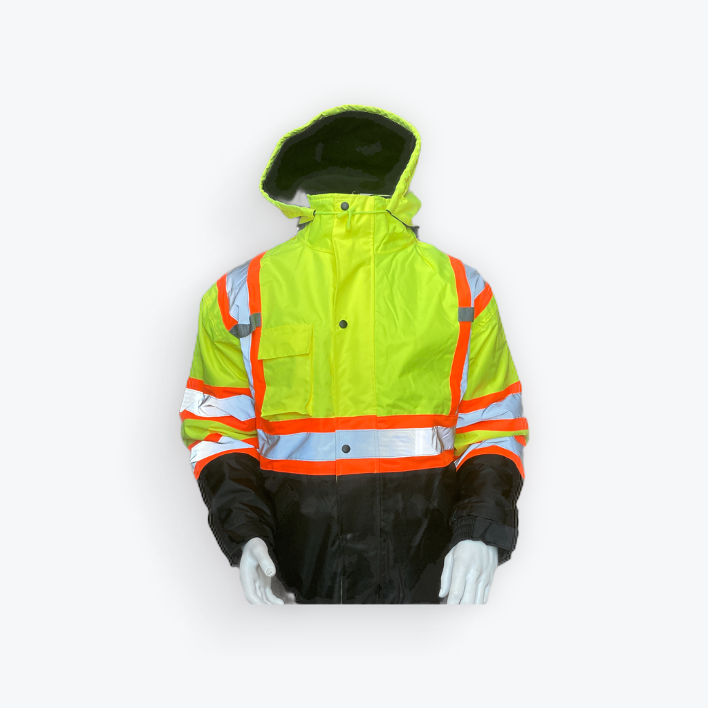 Jacket waterproof reflectante, trabajos de invierno