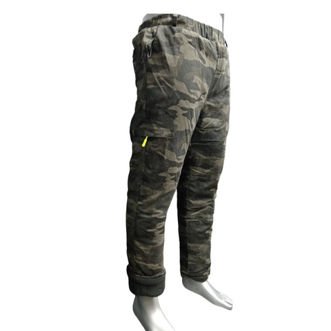 Pants cargo polar con fleece, para invierno extremo